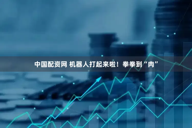 中国配资网 机器人打起来啦！拳拳到“肉”