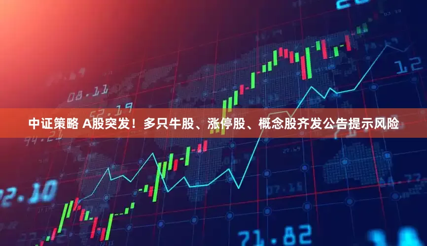 中证策略 A股突发！多只牛股、涨停股、概念股齐发公告提示风险